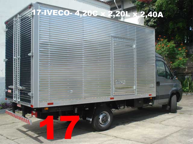 Baús IVECO 35-S-14 Alumínio 42 22 24